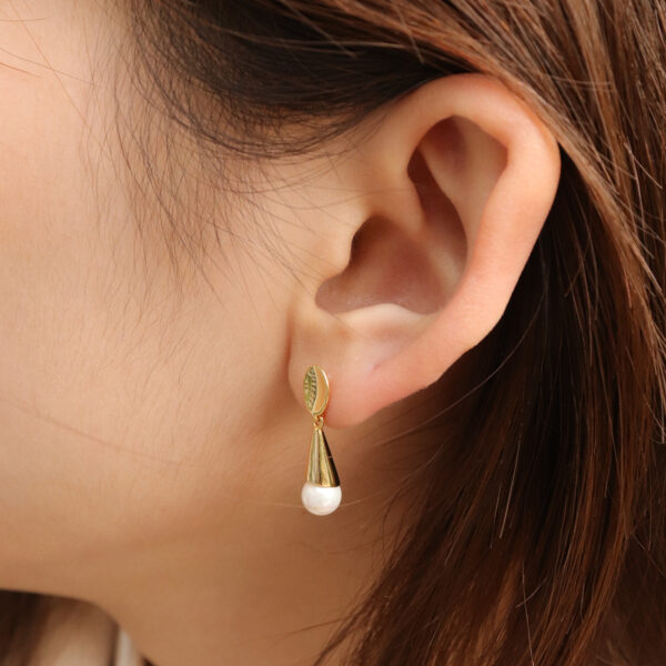 Chris April  Korean version 925 sterling silver ice cream earring for women - Image 5